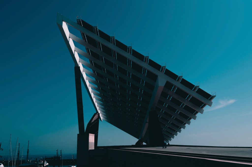 Pannello solare per la produzione di energia rinnovabile